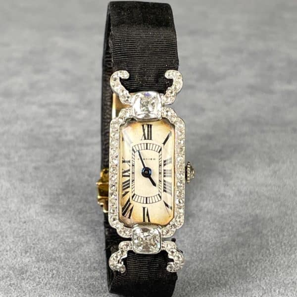 Cartier Diamond Wristwatch