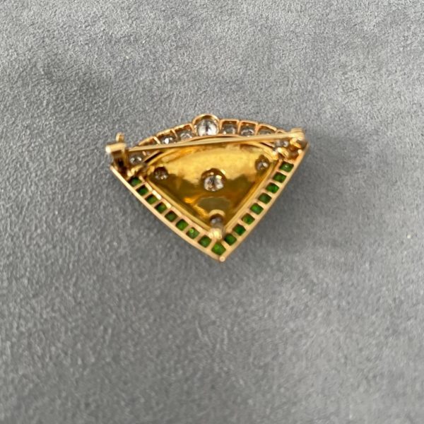 Enamel and Diamond Pin - Image 3